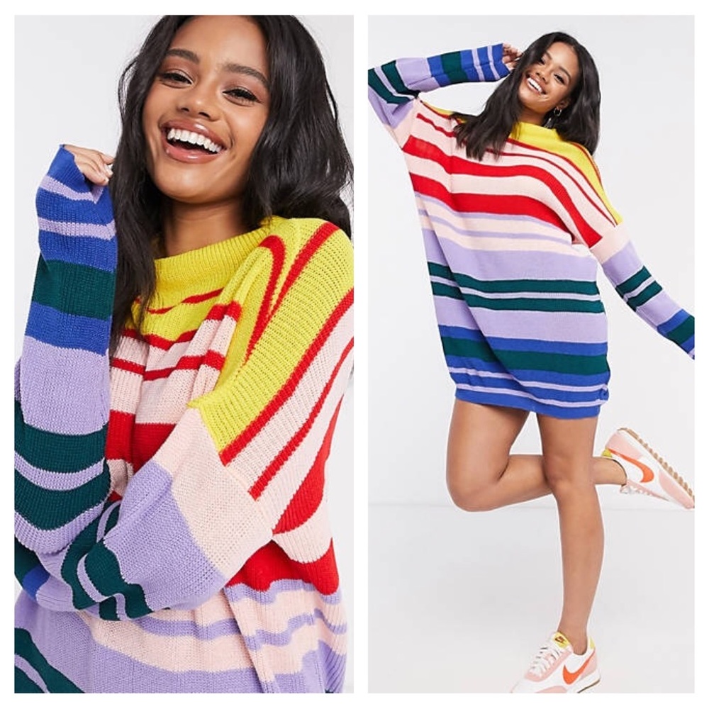 Daisy Street UK Oversized Sweater Dress